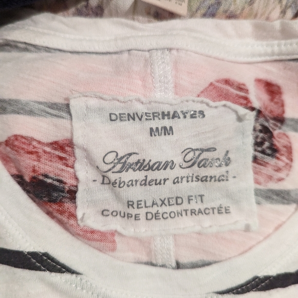 White striped poppy tank top - Picture 3 of 3